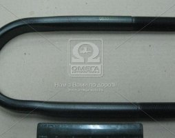 Скоба кріплення ресори (стремянка) 128*24*321 F.3/7 FRUEHAUF (вир-во Schomaecker)