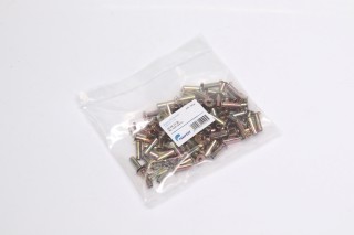 Заклепка 6,35х19 L12 накладки барабанного гальма (100 шт.) (TEMPEST)