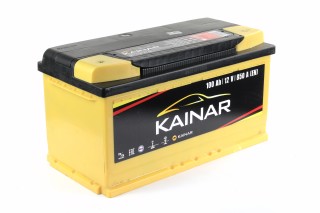 Аккумулятор  100Ah-12v KAINAR (353х175х190),L,EN850