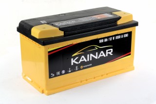 Аккумулятор  100Ah-12v KAINAR (353х175х190),R,EN850. 100 261 0 120 ЖЧ