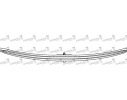 Ресора MB Actros,Atego,Axor передн. 3 лист. (вир-во Schomaecker)