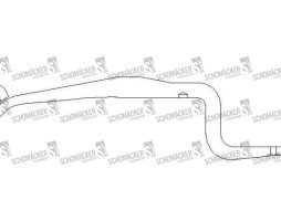 Ресора BPW 1 лист. (вир-во Schomaecker)