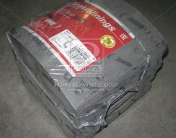 Накладки гальм. (Компл. на вісь) 419х203 2-й рем. ROR, Fruehauf (вир-во Lumag)