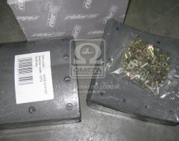 Накладка гальмівна (комплект на вісь) 410x175 станд. VOLVO F10,12,16,FH12,16 (RIDER)