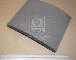 Накладка гальм. КАМАЗ R2 19/14мм (вир-во Трібо)