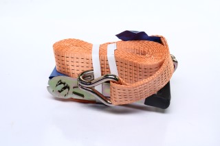 Стяжка груза, прорезиненная ручка 5t. 50mm.x5m. (0.5+4.5) <ДК>