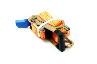 Стяжка груза, прорезиненная ручка 5t. 50mm.x6m. (0.5+5.5) <ДК>