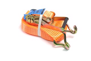 Стяжка вантажу, 5t. 50mm.x10m.(0.5+9.5) пластик. ручка <ДК>