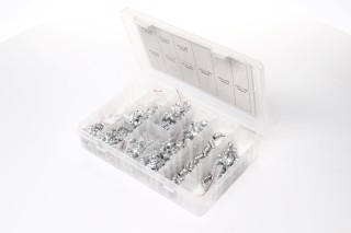 Набір прес-маслянок 450 шт. М6, М8, М10. Прямі та кутові 45-90гр. (RIDER)