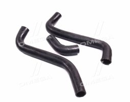 Патрубок радиатора ВАЗ 1111 ОКА (3 шт.) <ДК>