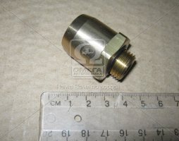 З'єднувач пневматичний D16 різьбовий-з накидною гайкою прямий М16х1.5 латунь (RIDER)