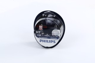 Лампа накаливания H7 12V 55W PX26d RacingVision +150 more light (2шт) (пр-во Philips). 12972RVS2