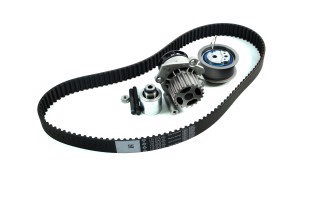 Водяний насос + комплект зубчастого ременя SKODA OCTAVIA (1Z3), 02/04 - 06/13 1.9 TDI (Вир-во INA)