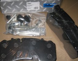 Колодка гальмівна дискова (комплект на вісь) лінійка  LONG LIFE (RIDER)