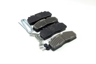 Колодка гальмівна дискова (комплект на вісь) лінійка  LONG LIFE (RIDER)