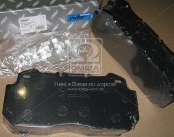 Колодка гальмівна дискова (комплект на вісь) лінійка  LONG LIFE (RIDER)