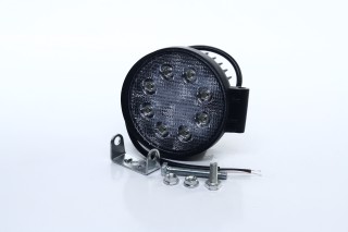 Фара LED круглая 24W, 8 ламп, 110*128мм, узкий луч <ДК>. DK B2-24W-A SL Дорожня карта