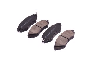 Колодка гальм. диск. CHEVROLET LACETTI передн. (вир-во BREMBO)