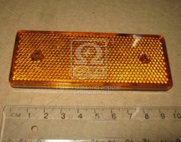 Световозвращатель (катафот) оранжевый, 100x40x7,3 (Руслан-Комплект). КД1-3
