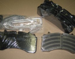 Колодка гальм. диск. EVO-BRAKE (компл. на вісь) (вир-во Winnard)