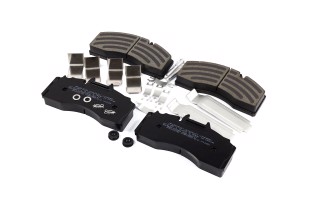 Колодка гальм. диск. EVO-BRAKE (компл. на вісь) BPW (вир-во Winnard)