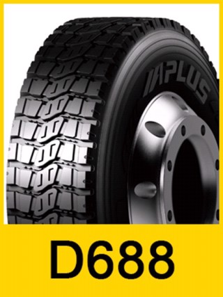 Шина 7,00R16 118/114K (14PR) D688 M+S (APLUS) з камерою та обідною стрічкою