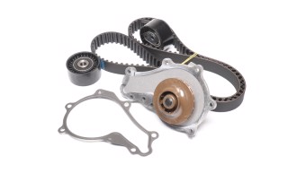 Водяний насос + комплект зубчастого ременя 1.6HDi VOLVO V50 (2004>) (Вир-во Metelli)