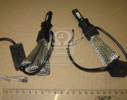 Лампа LED H3 12/24V chip "OSRAM" гнучкий радіатор (косичка) (ви-во Китай)