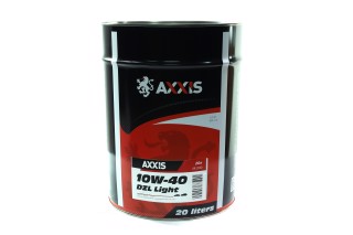 Масло моторн. AXXIS 10W-40  DZL Light  (Канистра 20л). AX-2040