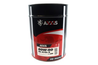 Олива трансмісійна AXXIS 80W-90 GL-4/GL-5  20л