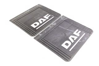 Бризковик 500X600X4 з (об'ємним) написом DAF (TEMPEST)