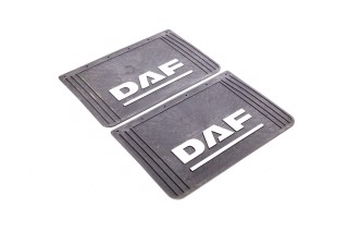 Бризковик 400X600X4 з об'ємним написом DAF (TEMPEST)