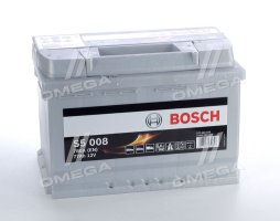 Аккумулятор   77Ah-12v BOSCH (S5008) (278x175x190),R,EN780 !КАТ. -10%. 0092S50080