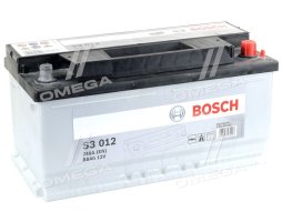 Аккумулятор   88Ah-12v BOSCH (S3012) (353x175x175),R,EN740 !КАТ. -10%. 0092S30120