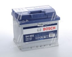 Аккумулятор   44Ah-12v BOSCH (S4001) (207x175x175),R,EN440 !КАТ. -15%. 0092S40010