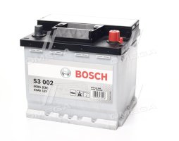 Аккумулятор   45Ah-12v BOSCH (S3002) (207x175x190),R,EN400 !КАТ. -15%. 0092S30020
