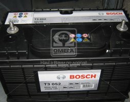 Акумулятор 105Ah-12v BOSCH (T3052) (330x172x240), L, EN800! КАТ. -15%. 0092T30520