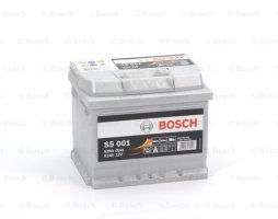 Аккумулятор   52Ah-12v BOSCH (S5001) (207x175x175),R,EN520 !КАТ. -20%