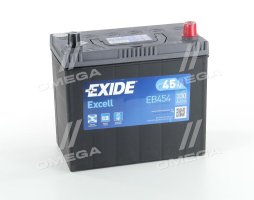 Аккумулятор   45Ah-12v Exide EXCELL(234х127х220),R,EN330 !КАТ. -10%. EB454