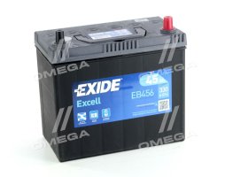 Аккумулятор   45Ah-12v Exide EXCELL(234х127х220),R,EN300 Азия тонк.клеммы !КАТ. -15%. EB456