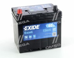 Аккумулятор   60Ah-12v Exide EXCELL(230х172х220),L,EN390 !КАТ. -15%. EB605