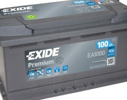 Аккумулятор  100Ah-12v Exide PREMIUM(353х175х190),R,EN900 !КАТ. -15%. EA1000