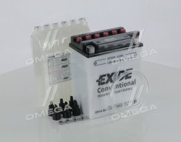 Аккумулятор   14Ah-12v Exide (EB14-B2) (134х89х166) L, EN145 !КАТ. -20%                             