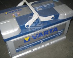 Аккумулятор   80Ah-12v VARTA BD(F17) (315х175х175),R,EN740 !КАТ. -10%. 580 406 074