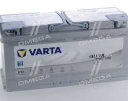 Аккумулятор  105Ah-12v VARTA Start-Stop Plus AGM (394х175х190), R, EN 950 !КАТ. -10%. 605 901 095