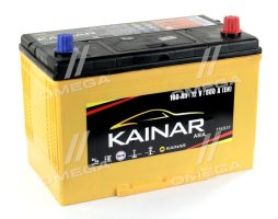 Аккумулятор  100Ah-12v KAINAR Asia (304x173x220),R,EN800 !КАТ. -20%. 090 341 0 110