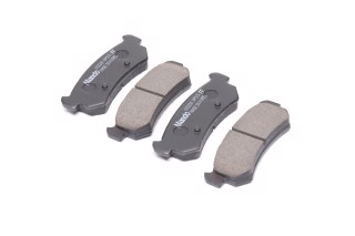 Колодка гальм. диск. CHEVROLET LACETTI задн. (вир-во Mando)