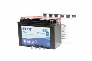 Аккумулятор 8Ah-12v Exide AGM (ET9B-BS) (150х70х105) L, EN110
