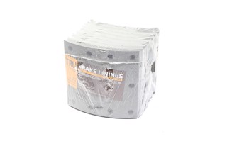 Накладка гальм. (компл. на вісь) з заклеп. 410x175 станд. VOLVO F10,12,16,FH12,16 (вир-во TRU)