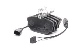 Колодка гальм. диск. STANDARD VW TRANSPORTER (T4) 90-03 задн. с датчиком (RIDER)